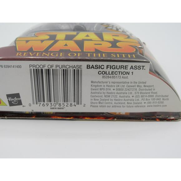 NEW Sealed Darth Vader Lightsaber Attack Revenge of the Sith Star Wars Figure - Picture 7 of 12